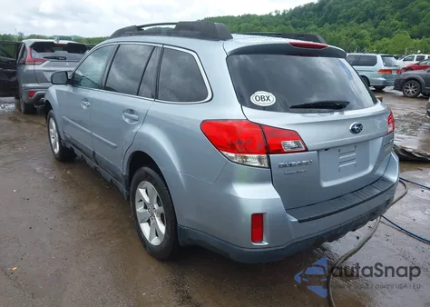 2013 Subaru Outback 2.5I Premium from USA, damaged, VIN 4S4BRBGC2D3287769
